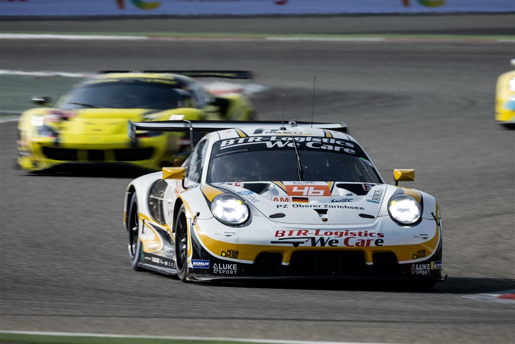 Mikkel O. Pedersen afsluttede 2022-sæsonen med en sejr i VM-finalen i Project 1 Motorsports Porsche 911 RSR-19.
(Foto: Jan Bodenbach)